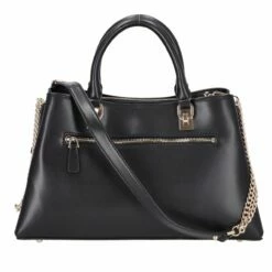 Guess Kurzgriff Tasche Eliette Logo Girlfriend Satchel Black -Aufbewahrungstasche Geschäft 0 1165c6b08ee6cae 1280x1280