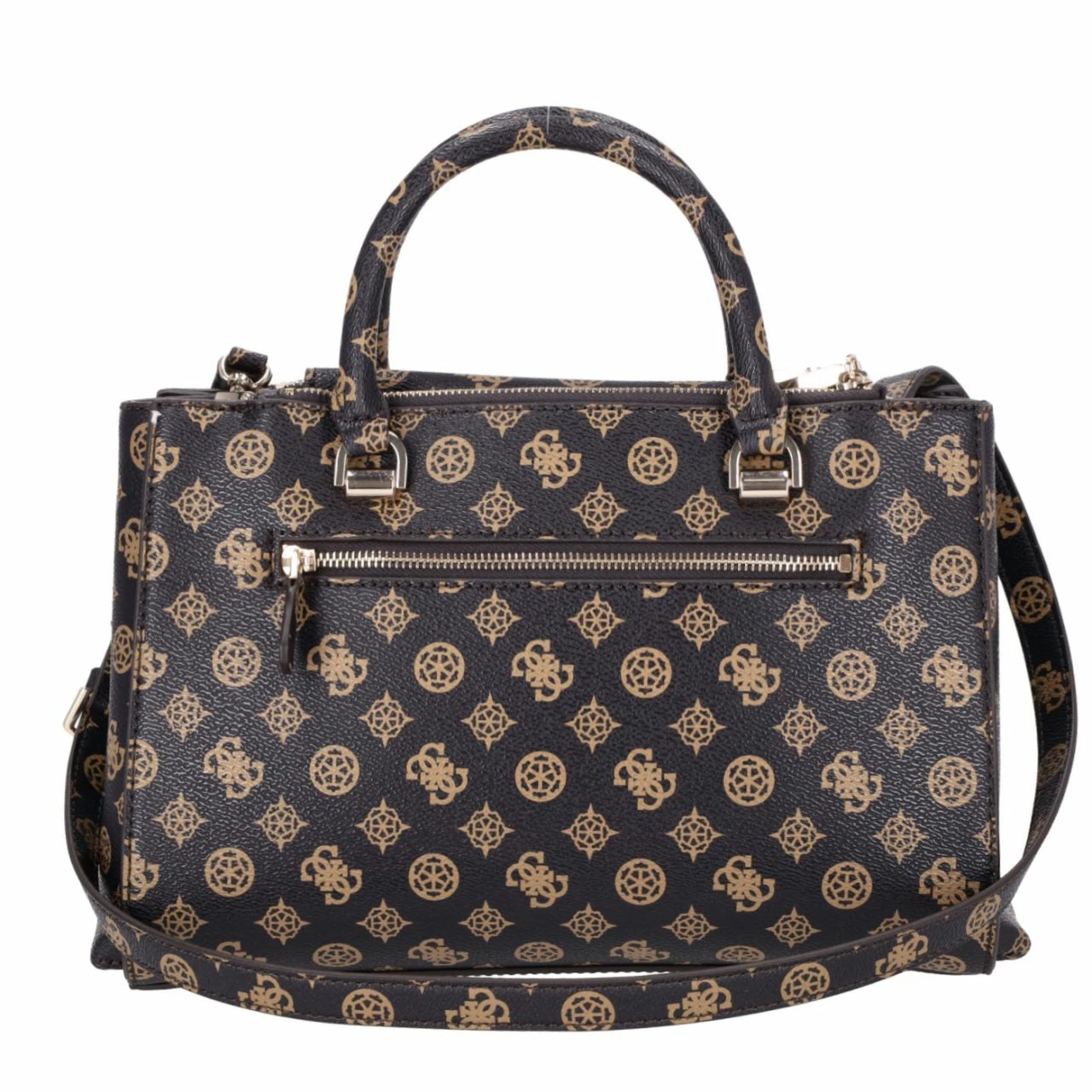 Guess Kurzgriff Tasche Loralee Status Satchel Moccalogo 13 Guess Kurzgriff Tasche Loralee Status Satchel Moccalogo – Bild 11