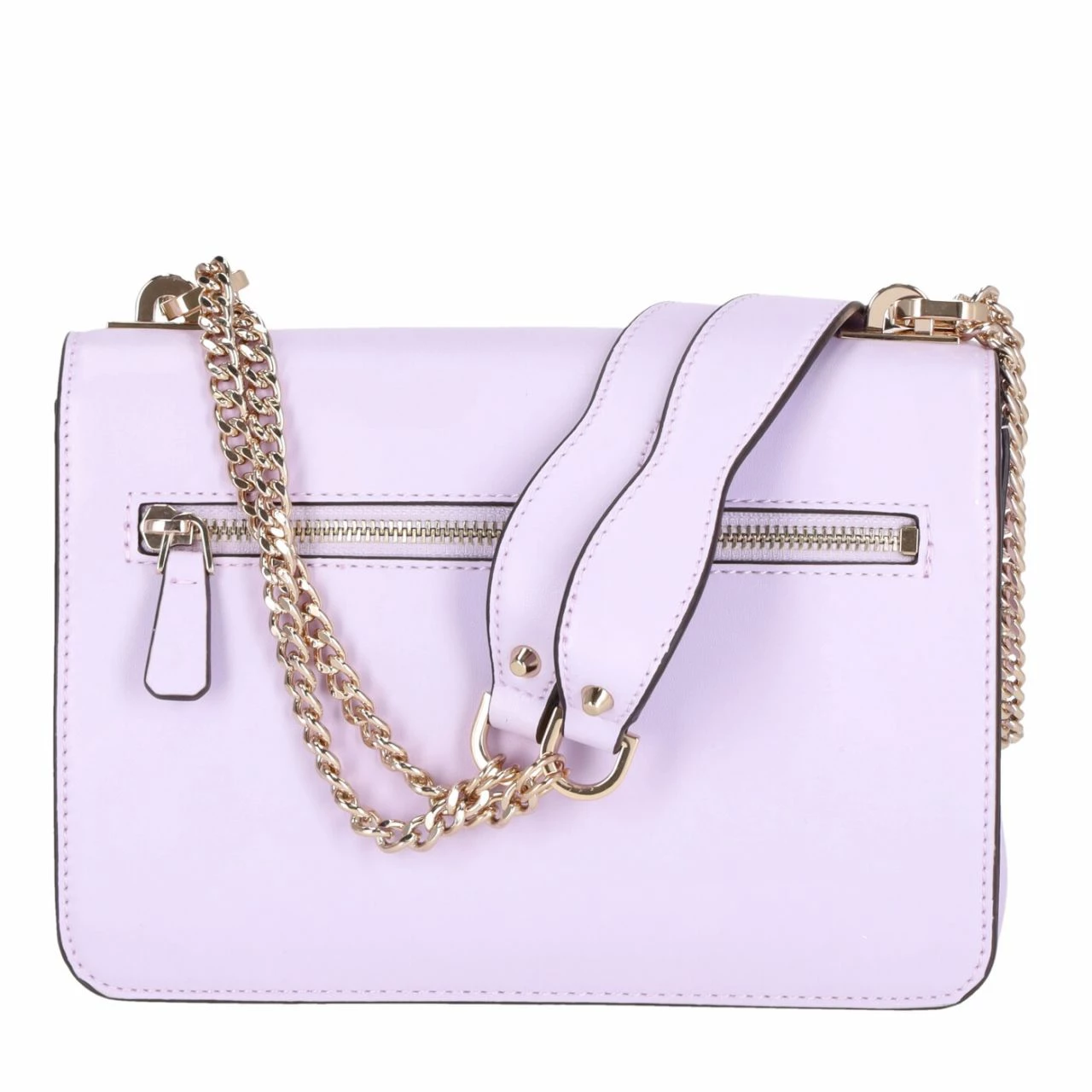 Guess Umhängetasche Eliette Logo Convertible XBody Flap Lavender 13 Guess Umhängetasche Eliette Logo Convertible XBody Flap Lavender – Bild 11