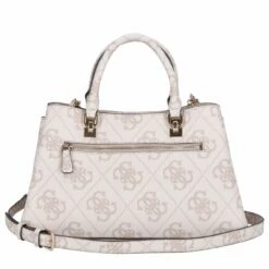 Guess Kurzgriff Tasche Eliette Logo Girlfriend Satchel Dove Logo -Aufbewahrungstasche Geschäft 0 1165f8c8032f8b9 1280x1280