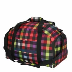 KENORADA Reisetasche Rainbow Duffle M 40l Muticolorcheck KR -Aufbewahrungstasche Geschäft 0 11 neu 3264794ebc395cf 1280x1280