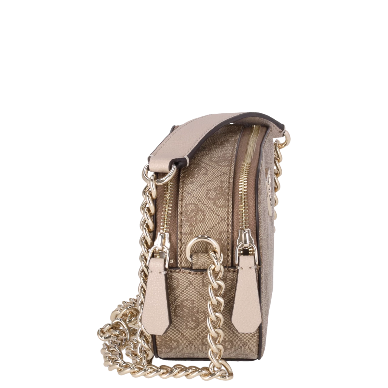 Guess Umhängetasche Noelle Crossbody Camerabag Latte Logo 14 Guess Umhängetasche Noelle Crossbody Camerabag Latte Logo – Bild 12