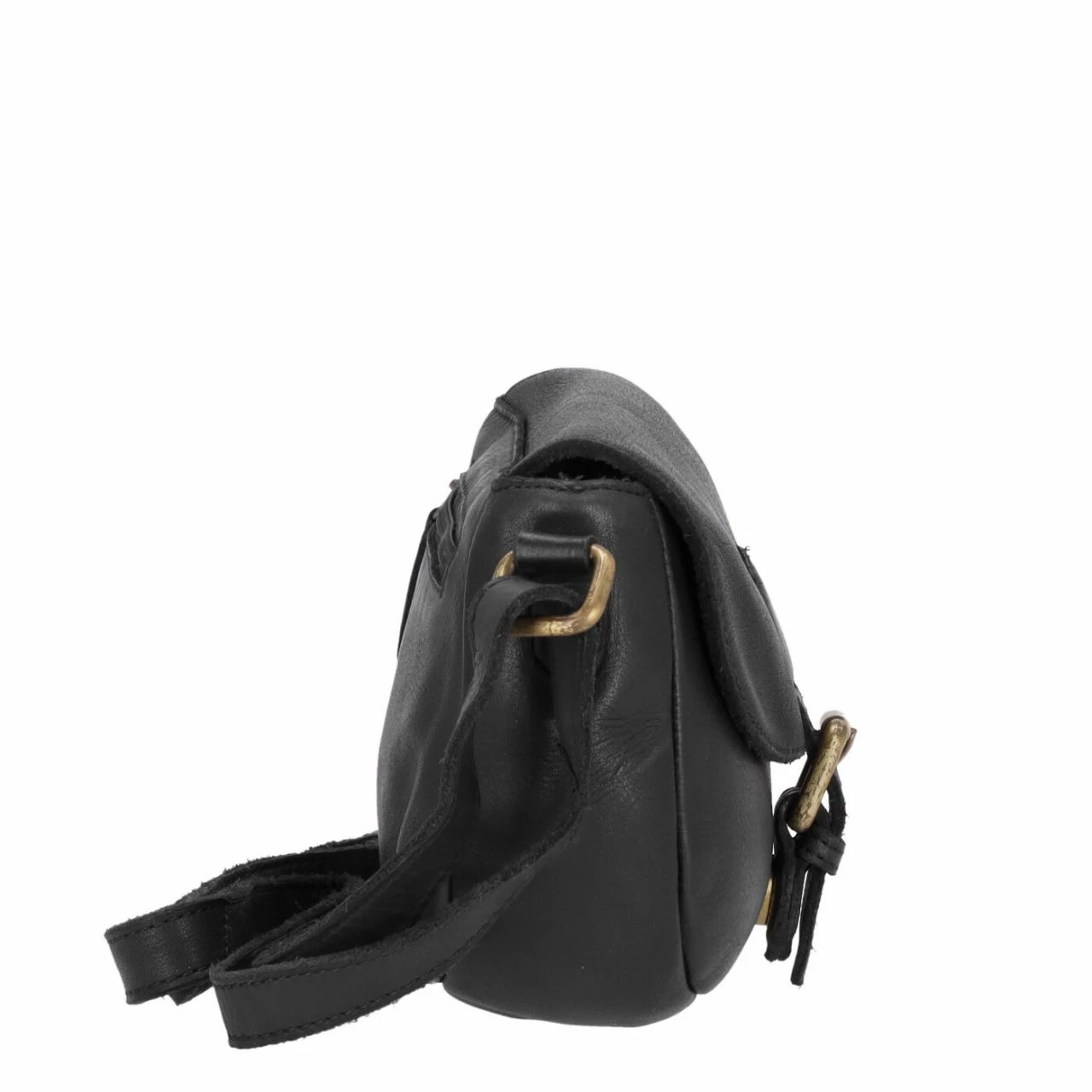 Sattlers & Co. Umhängetasche The Suave Safir Cross Flap Black 14 Sattlers & Co. Umhängetasche The Suave Safir Cross Flap Black – Bild 12