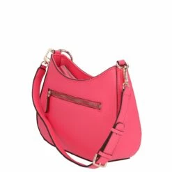 Guess Beuteltasche Noelle Top Zip Shoulder Bag Magenta -Aufbewahrungstasche Geschäft 0 12646e890b19735 1280x1280