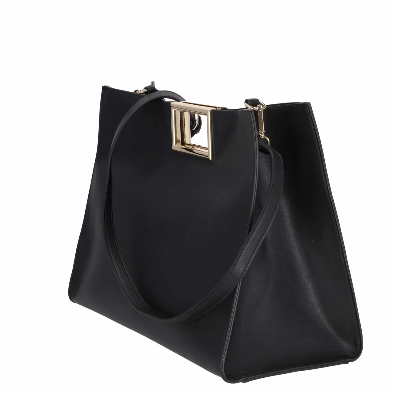 Seidenfelt Manufaktur Shopper Bjerre Black/gold 14 Seidenfelt Manufaktur Shopper Bjerre Black/gold – Bild 12