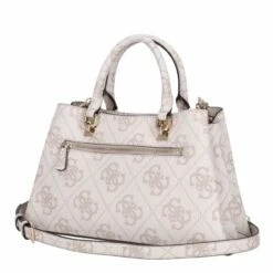 Guess Kurzgriff Tasche Eliette Logo Girlfriend Satchel Dove Logo -Aufbewahrungstasche Geschäft 0 1265f8c80583652 1280x1280