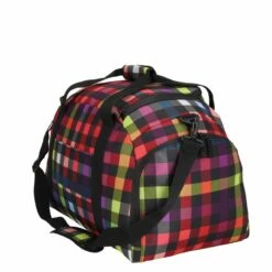 KENORADA Reisetasche Rainbow Duffle M 40l Muticolorcheck KR -Aufbewahrungstasche Geschäft 0 12 neu 3264794ebf817f6 1280x1280