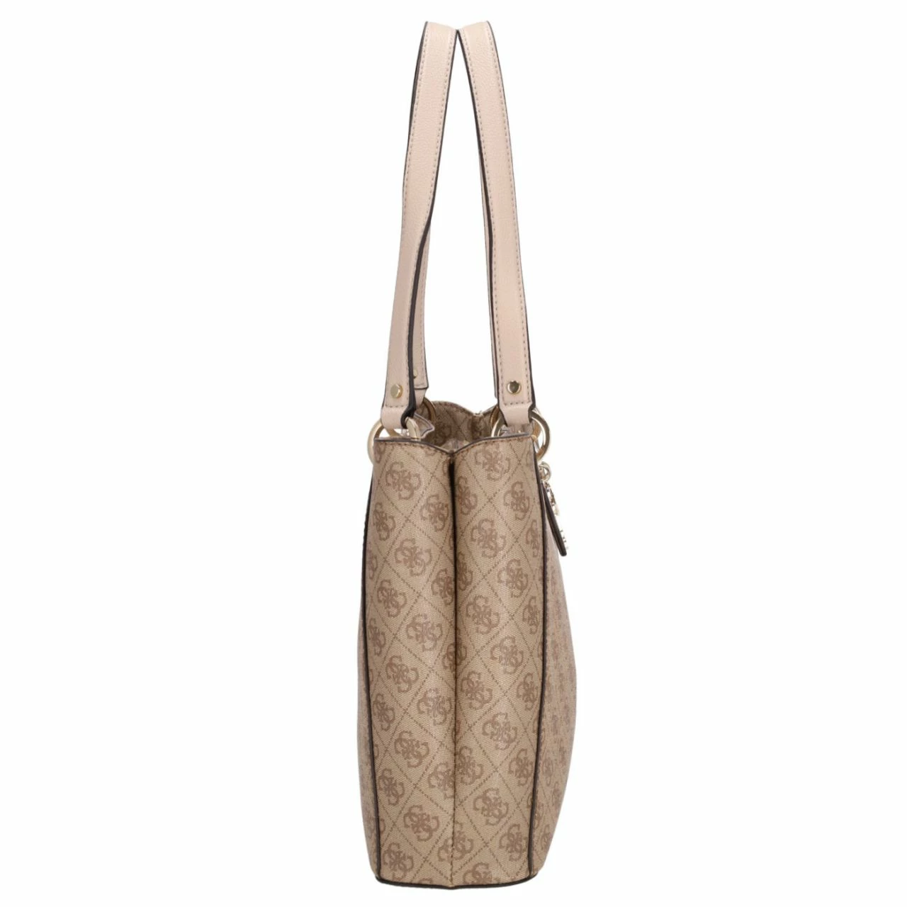 Guess Shopper Noelle Noel Tote Latte Logo 15 Guess Shopper Noelle Noel Tote Latte Logo – Bild 13