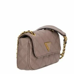 Guess Umhängetasche Giully Mini Cnvrtbl XBody Flap Dark Taupe -Aufbewahrungstasche Geschäft 0 1364e3de84b20cb 1280x1280
