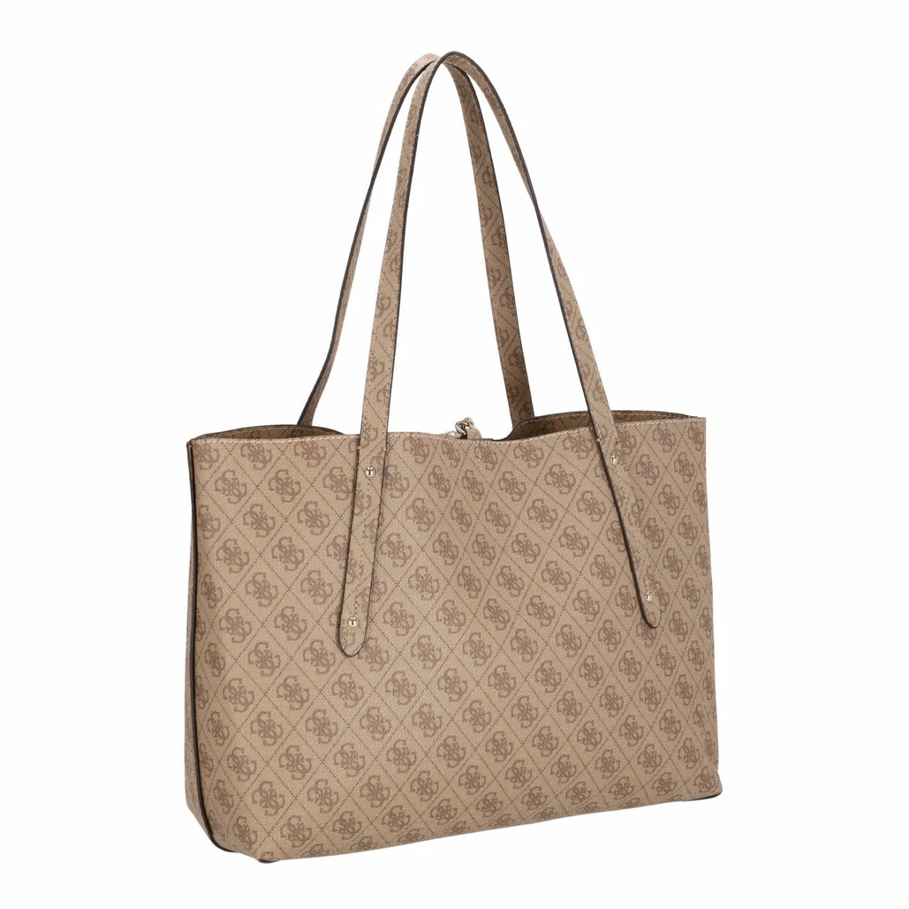 Guess Shopper Eco Brenton Tote Latte Logo 15 Guess Shopper Eco Brenton Tote Latte Logo – Bild 13