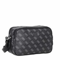 Guess Umhängetasche Torino Camera Bag 2 Zip Darkblack -Aufbewahrungstasche Geschäft 0 1365c6b0bb120d8 1280x1280