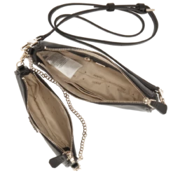 Guess Umhängetasche Noelle DBL Pouch Crossbody Black -Aufbewahrungstasche Geschäft 0 1463ffd9e40cd5f 1280x1280