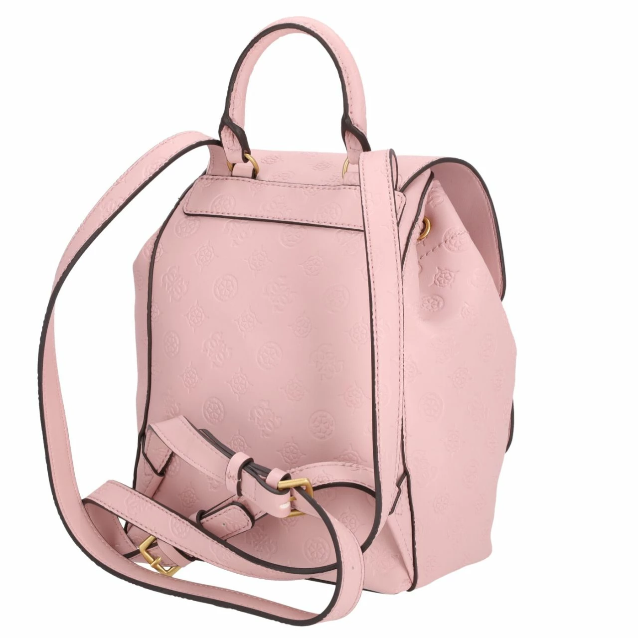 Guess Damenrucksack Geva Flap Backpack Rose Logo 16 Guess Damenrucksack Geva Flap Backpack Rose Logo – Bild 14