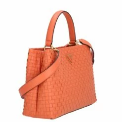 Guess Kurzgriff Tasche Lisbet 2 Compartment Satchel Papaya -Aufbewahrungstasche Geschäft 0 14648a3a4583b15 1280x1280