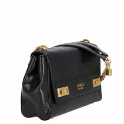 Guess Umhängetasche Katey Flap Shoulder Bag Black -Aufbewahrungstasche Geschäft 0 146494eeb7cd0ad 1280x1280