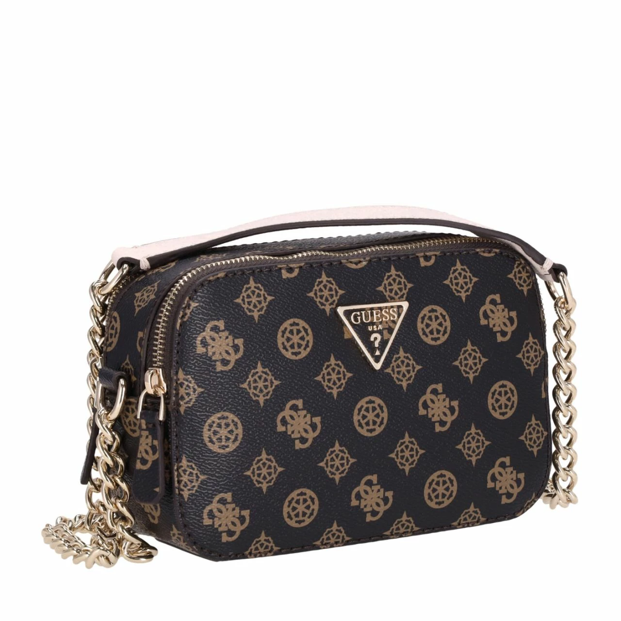 Guess Umhängetasche Noelle Crossbody Camera Mocha Logo 16 Guess Umhängetasche Noelle Crossbody Camera Mocha Logo – Bild 14