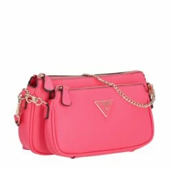 Guess Umhängetasche Noelle DBL Pouch Crossbody Magenta -Aufbewahrungstasche Geschäft 0 1464a5e83342d0d 1280x1280