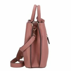 Guess Kurzgriff Tasche Meridian Girlfriend Satchel Rosewood -Aufbewahrungstasche Geschäft 0 14652db354422b9 1280x1280
