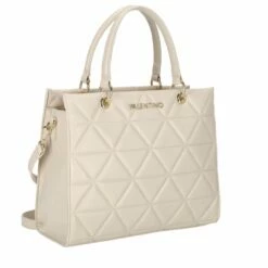 Valentino Kurzgriff Tasche Carnaby Ecru -Aufbewahrungstasche Geschäft 0 1465a85d2ada914 1280x1280