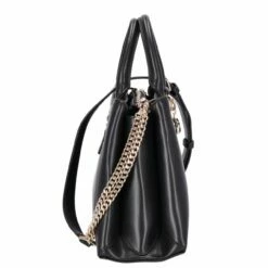 Guess Kurzgriff Tasche Eliette Logo Girlfriend Satchel Black -Aufbewahrungstasche Geschäft 0 1465c6b0962a664 1280x1280