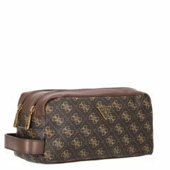 Guess Kulturbeutel Torino Beauty Case Double Zip Brown/ochre -Aufbewahrungstasche Geschäft 0 1465cbf7aebd403 1280x1280