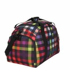 KENORADA Reisetasche Rainbow Duffle M 40l Muticolorcheck KR -Aufbewahrungstasche Geschäft 0 14 neu 3264794ec5e11d3 1280x1280
