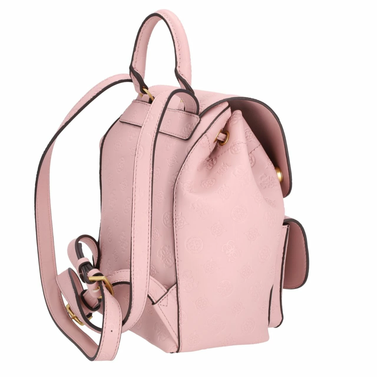 Guess Damenrucksack Geva Flap Backpack Rose Logo 17 Guess Damenrucksack Geva Flap Backpack Rose Logo – Bild 15