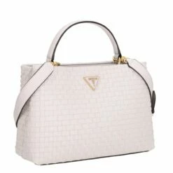 Guess Kurzgriff Tasche Lisbet 2 Compartment Satchel Stone -Aufbewahrungstasche Geschäft 0 1564a4c1bbe9e67 1280x1280