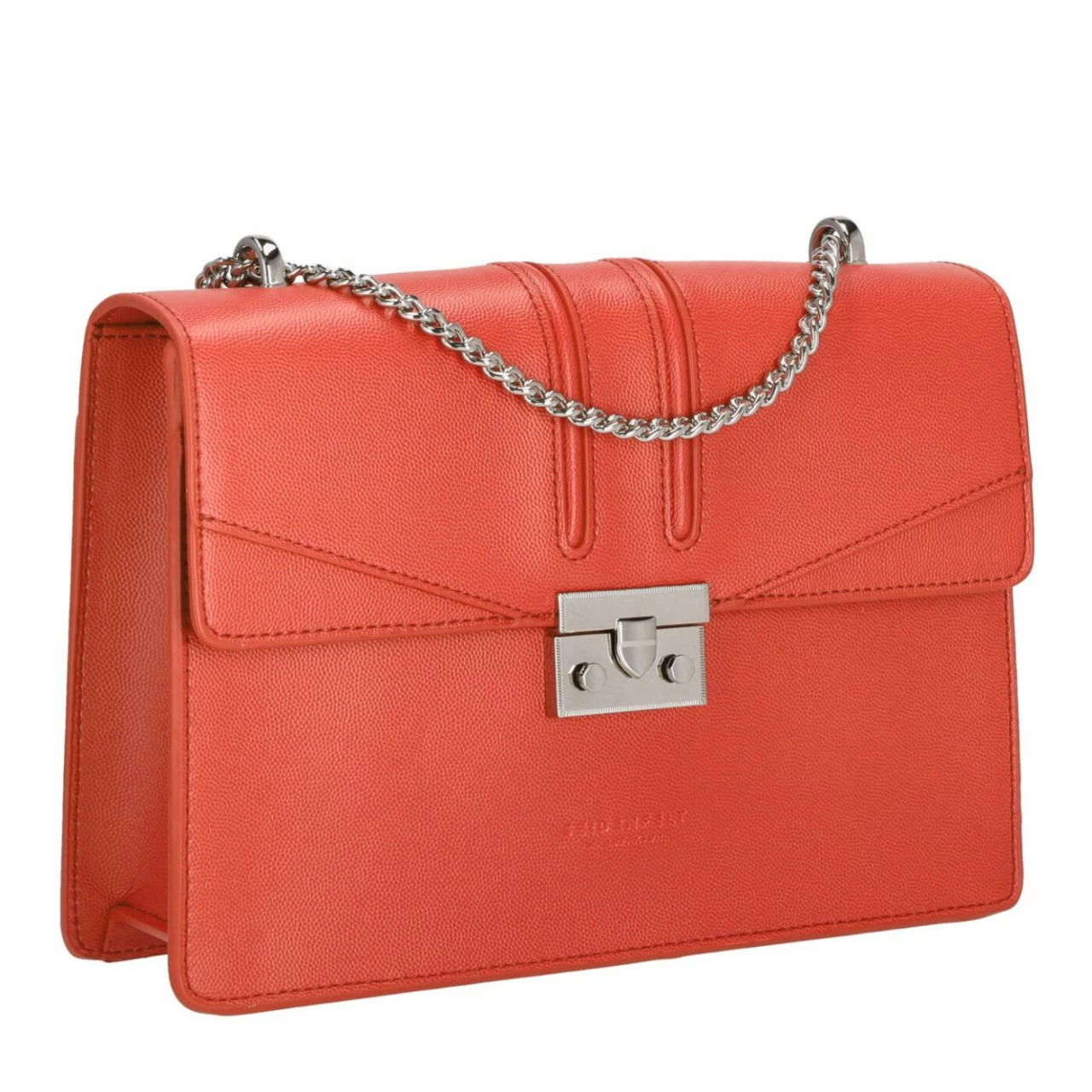 Seidenfelt Manufaktur Umhängetasche Roros Big Coral 17 Seidenfelt Manufaktur Umhängetasche Roros Big Coral – Bild 15