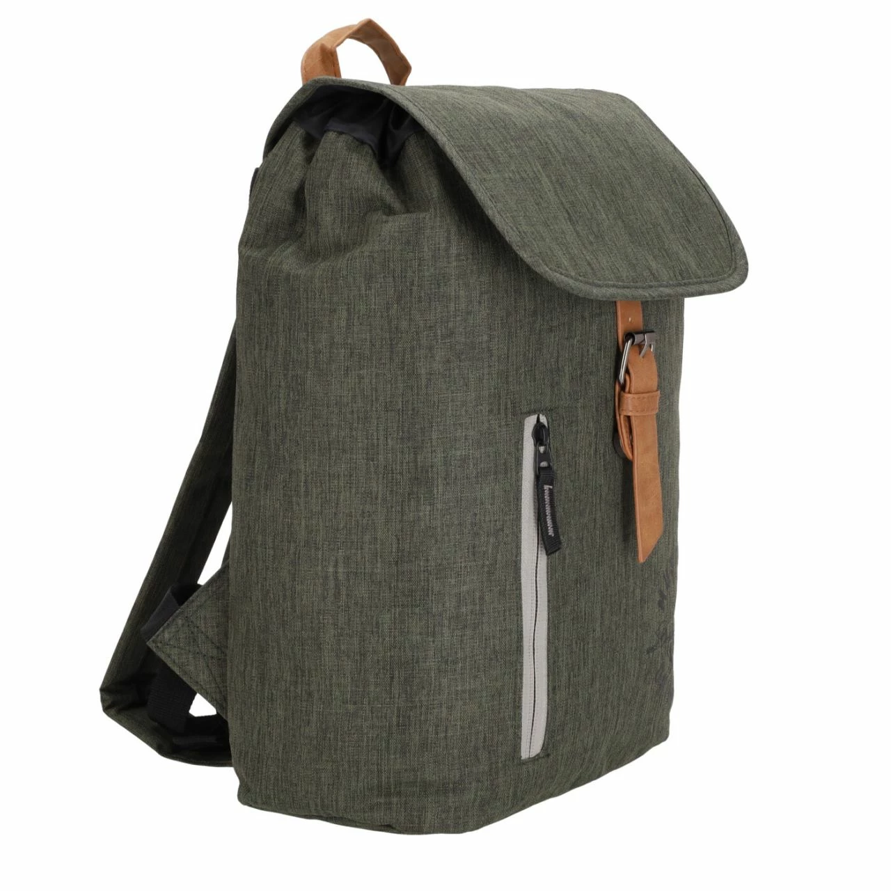 Mustang Rucksack Sevilla Backpack Flap Oliv 17 Mustang Rucksack Sevilla Backpack Flap Oliv – Bild 15