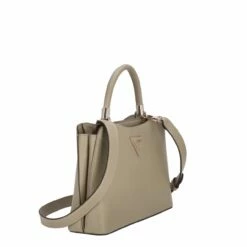 Guess Kurzgriff Tasche Gizele 2 Compartment Satchel Sage -Aufbewahrungstasche Geschäft 0 15655d39e35ba00 1280x1280