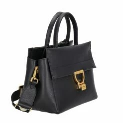 Coccinelle Kurzgriff Tasche Arlettis Signature Handbag Noir -Aufbewahrungstasche Geschäft 0 15655e8ca693433 1280x1280