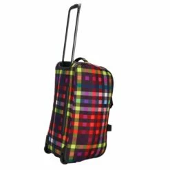 KENORADA Reisetasche Mit Rollen SoftLITE Duffle Wheel Multicolorcheck -Aufbewahrungstasche Geschäft 0 15657a3a7e92bb1 1280x1280