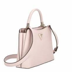 Guess Kurzgriff Tasche Gizele 2 Compartment Satchel Light Rose -Aufbewahrungstasche Geschäft 0 156584c63177374 1280x1280