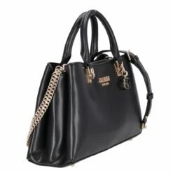 Guess Kurzgriff Tasche Eliette Logo Girlfriend Satchel Black -Aufbewahrungstasche Geschäft 0 1565c6b0987a981 1280x1280