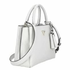 Guess Kurzgriff Tasche Jena Elite Luxury Satchel White Logo -Aufbewahrungstasche Geschäft 0 1565e8f705c63ec 1280x1280