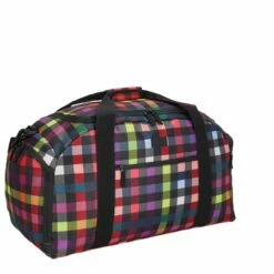 KENORADA Reisetasche Rainbow Duffle L 59l Muticolorcheck KR -Aufbewahrungstasche Geschäft 0 15 neu 364794bfd76340 1280x1280