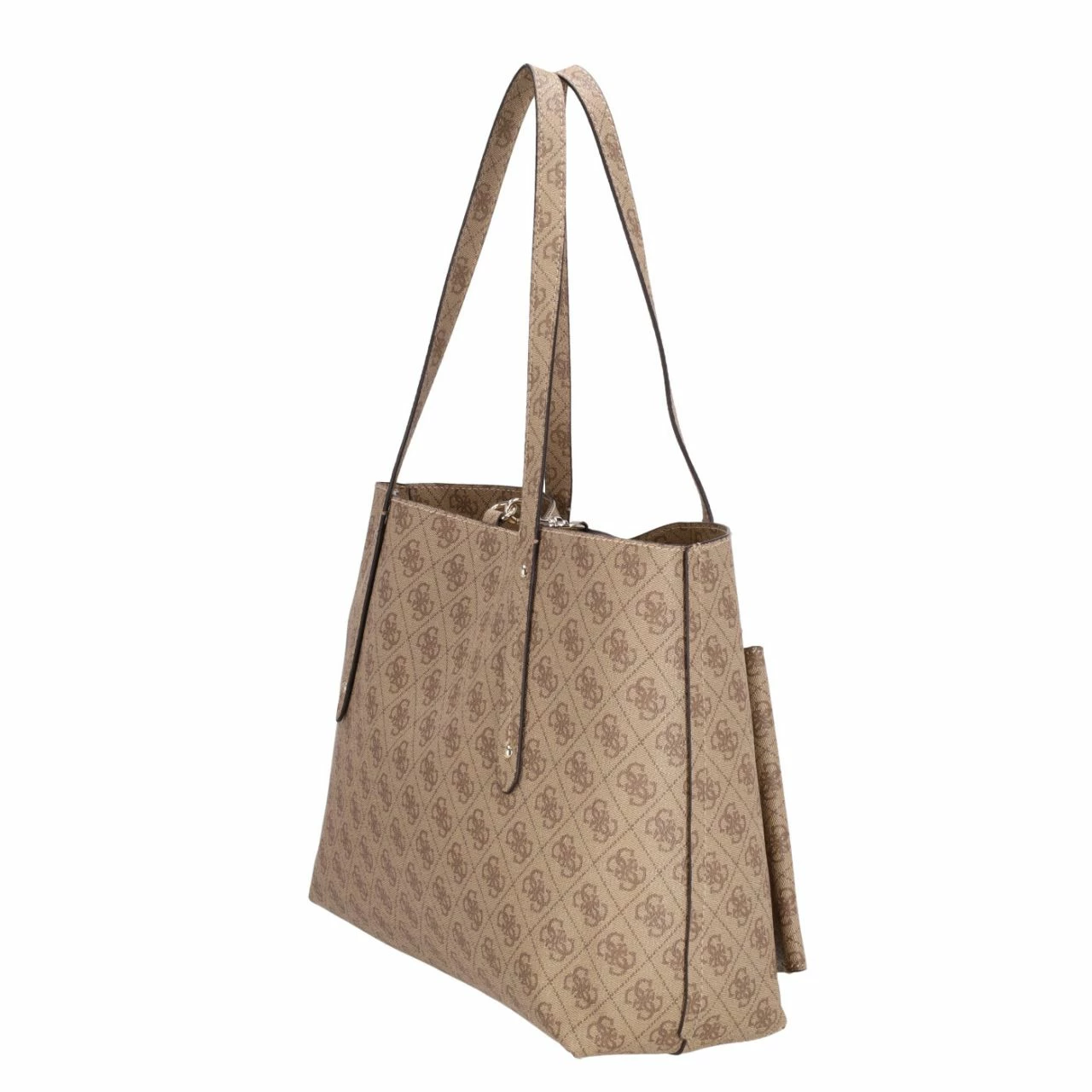 Guess Shopper Eco Brenton Tote Latte Logo 18 Guess Shopper Eco Brenton Tote Latte Logo – Bild 16