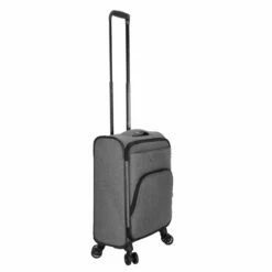 KENORADA Reisetrolley SoftLITE 4w S 55 Cm Grau Melange Anthrazit -Aufbewahrungstasche Geschäft 0 166567c4440d575 1280x1280