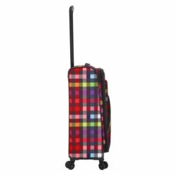 KENORADA Reisetrolley SoftLITE 4w M 67 Cm Multicolorcheck -Aufbewahrungstasche Geschäft 0 166567c553eb065 1280x1280