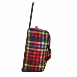 KENORADA Reisetasche Mit Rollen SoftLITE Duffle Wheel Multicolorcheck -Aufbewahrungstasche Geschäft 0 16657a3a812caac 1280x1280