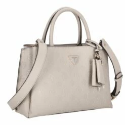 Guess Kurzgriff Tasche Jena Elite Luxury Satchel Taupe Logo -Aufbewahrungstasche Geschäft 0 1665e8f7316120a 1280x1280