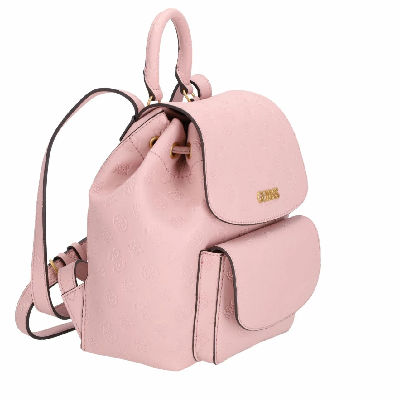 Guess Damenrucksack Geva Flap Backpack Rose Logo 19 Guess Damenrucksack Geva Flap Backpack Rose Logo – Bild 17
