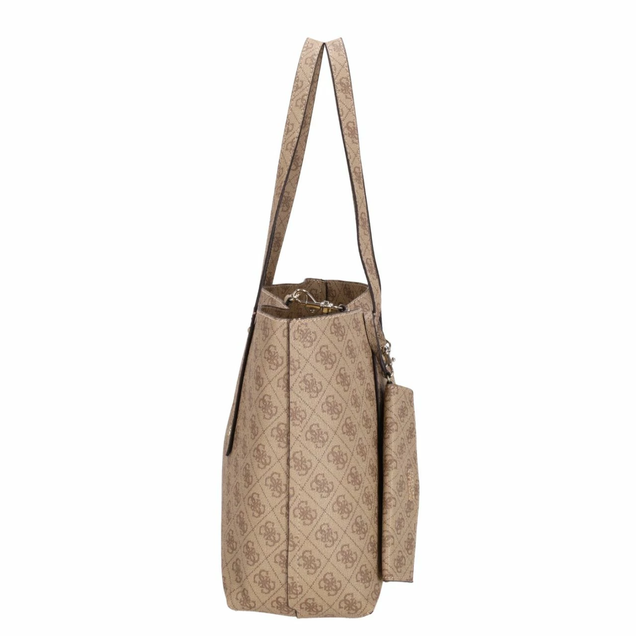 Guess Shopper Eco Brenton Tote Latte Logo 19 Guess Shopper Eco Brenton Tote Latte Logo – Bild 17