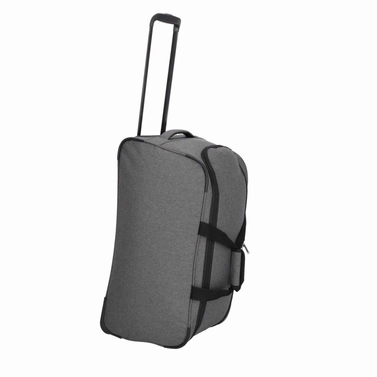 KENORADA Reisetasche Mit Rollen SoftLITE Duffle Wheel Grau Melange Anthrazit 19 KENORADA Reisetasche Mit Rollen SoftLITE Duffle Wheel Grau Melange Anthrazit – Bild 17