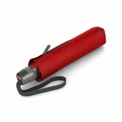Knirps Taschenschirm T.200 Duomatic Solids Red -Aufbewahrungstasche Geschäft Z5f2295f43d337 1280x1280