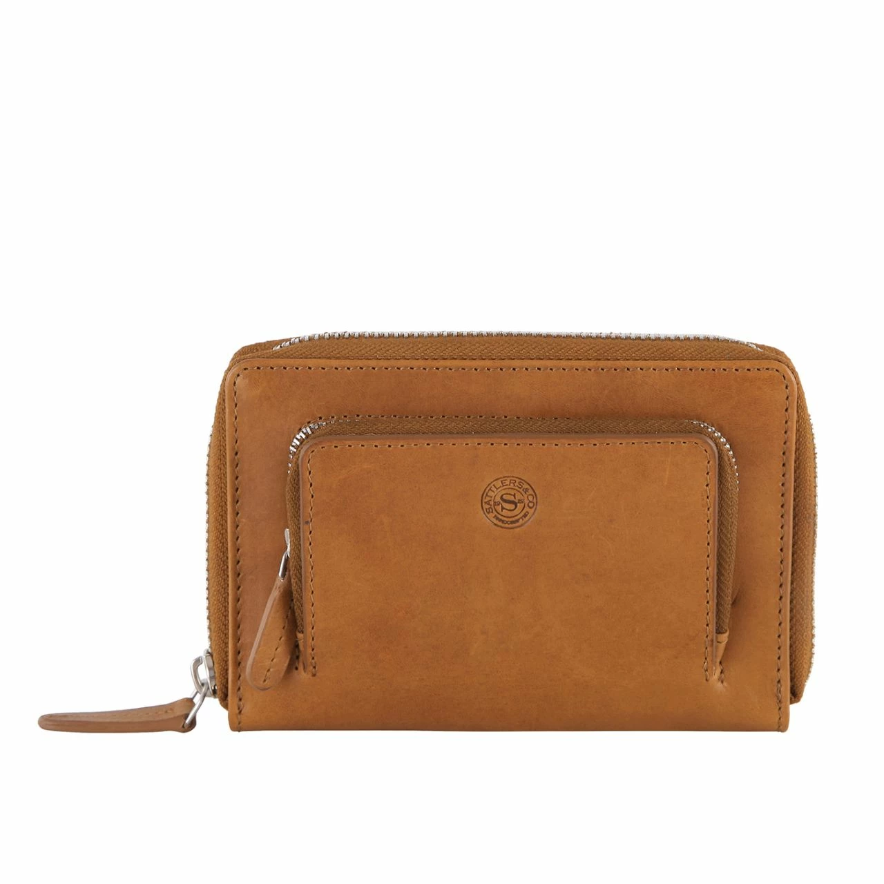 Sattlers & Co. Querbörse Damen Kronos The Jockey Cognac 3 Sattlers & Co. Querbörse Damen Kronos The Jockey Cognac