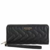 Guess Langbörse Damen Eco Mai SLG Large Zip Around Black -Aufbewahrungstasche Geschäft 0 01649caefbd3425 1280x1280