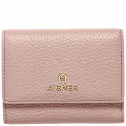 AIGNER Hochkantbörse Damen Ivy Stardust Rose