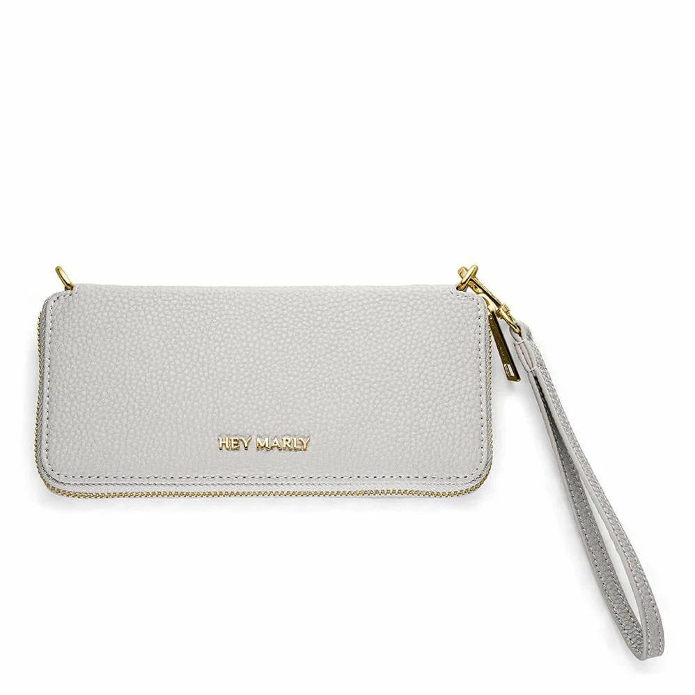 HEY MARLY Langbörse Damen Classy Chain Grey 3 HEY MARLY Langbörse Damen Classy Chain Grey